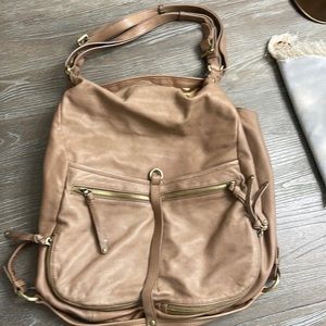 Large leather shoulder bag. Excellent condition.